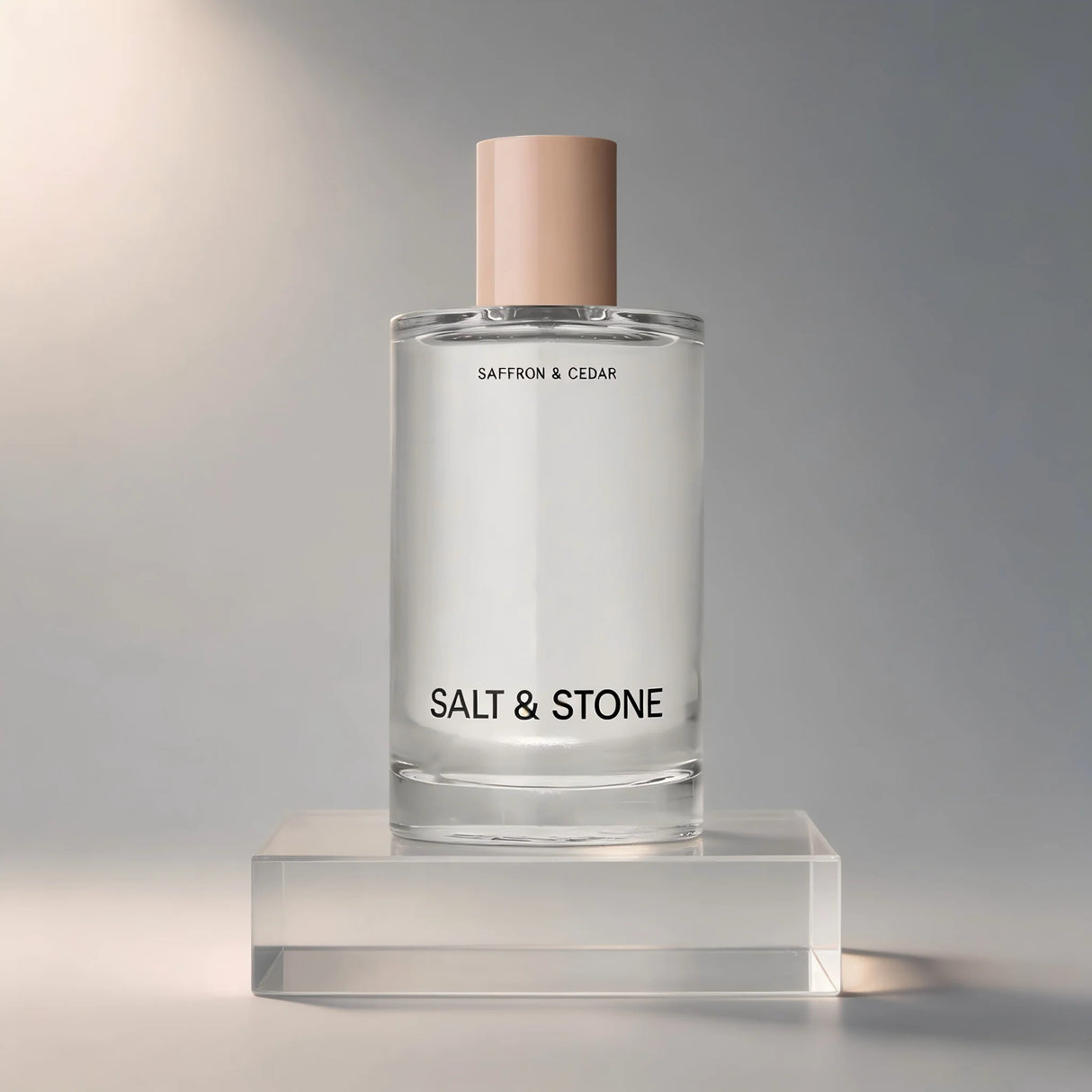 Salt & Stone Body Mist | Saffron & Cedar | Skincare Infused Hair & Body Spray for Women and Men | Hydrating Fragrance with Glycerin and Red Algae | Vegan, Cruelty Free, 3.4 fl oz.