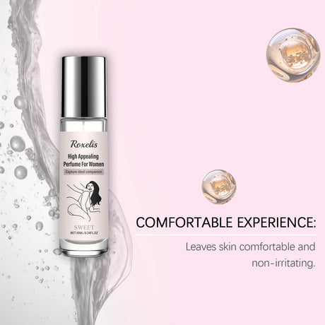 Roxelis 10ml Women Charm Perfume Lasting Natural Sweet Fragrance Daily Commuting Dating Eau De Toilette Pheromone Couple Perfume