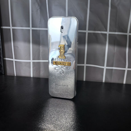 Rabanne 1 Million Lucky Eau de Toilette for Men – Long-Lasting Woody Aromatic Fragrance with Hazelnut, Plum & Cedarwood, 3.4 oz