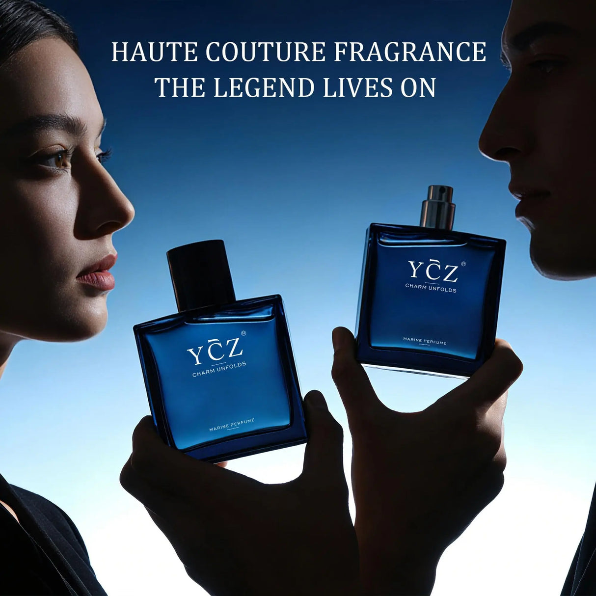 Ycz Eau De Parfum for Men – 1.6 oz (50 ml) – Premium Fragrance – Long-Lasting Oriental Woody Scent (Infused with Pheromones)