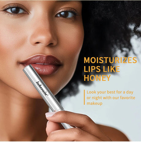 Honey Lipstick Long Lasting Moisturizing Natural Lip Plumper Makeup Lip Plumping Gloss Cosmetics Exfoliating for Lip