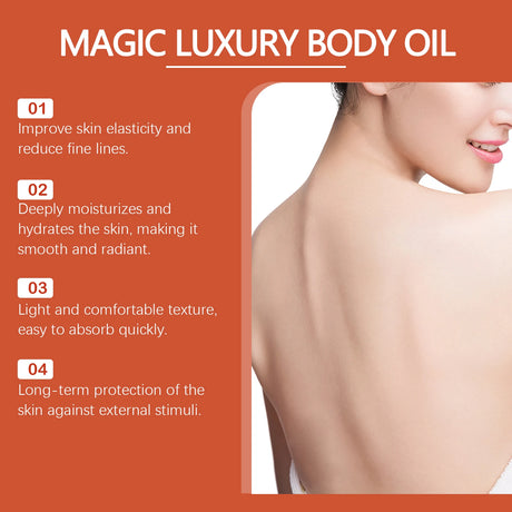 West Montr Body Tightening Moisturizing Oil Daily Care Nourishing Skin Softener for Tightening And Moisturize