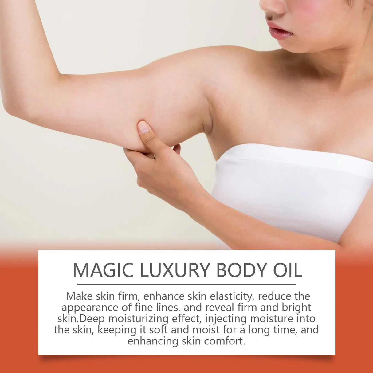 WEST MONTH Magic Luxury Body Oil Winter Skincare and Moisturizing, Soft and Firm Skin, Daily Care, Nourishing and Moisturizing