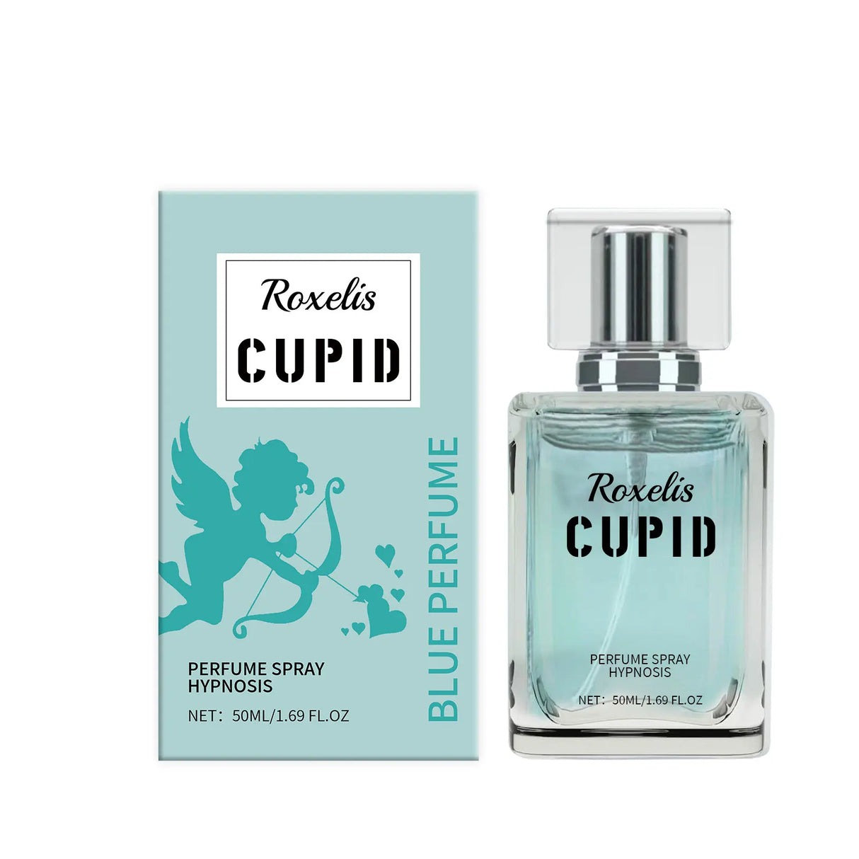 Roxelis 50ml Pheromone Cupid Perfume - Charming Fresh Fragrance for Flirting And Attraction Lasting Cologne Perfume for Dating