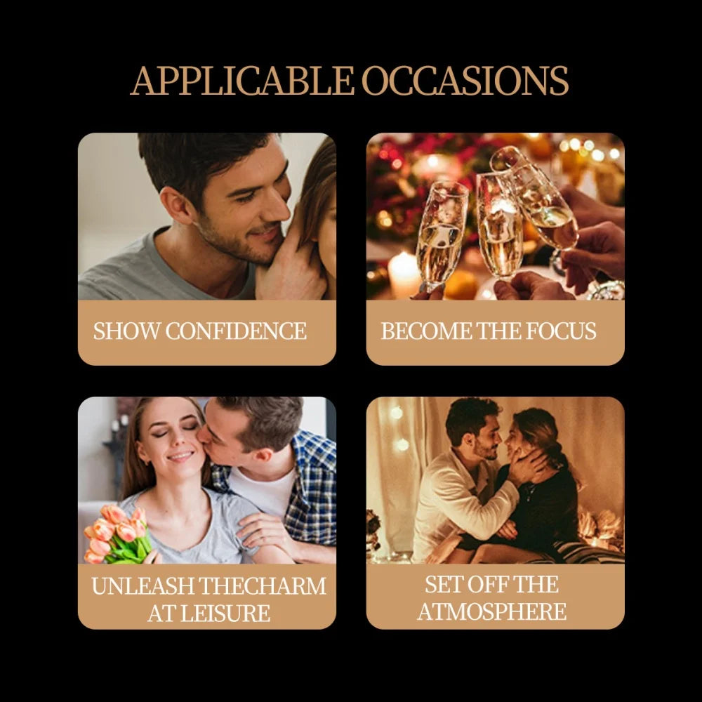 Men's Roll-on Pheromone Fragrance Long Lasting Perfume Dating Fragrant Perfumes Cologne Fragrance Suitable for Dating and Daily