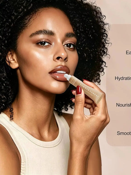 Moisturizing Plumping Lip Gloss Set Hydrating Lip Oil Repair Dry Lips Glossy Cosmetic For Women Girls