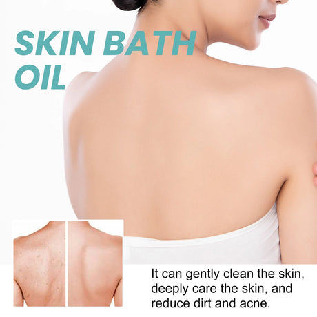 EELHOE 100g Bath Oil, Body Cleansing Oil, Moisturizing and Nourishing Shower Oil for Skin Care, Daily Bath Essentials