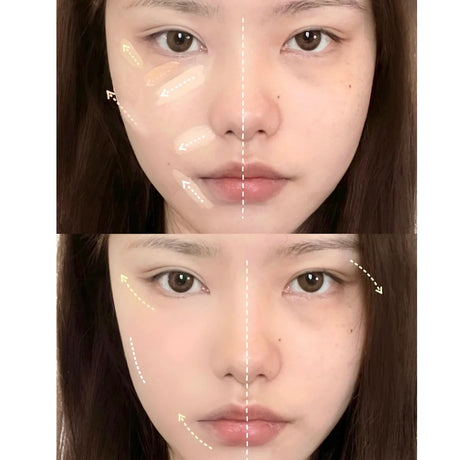 Four-Color Concealer Cream Moisturizing Concealer for Dark Circles,Brightening,Multi-Color Contouring,Foundation Cream