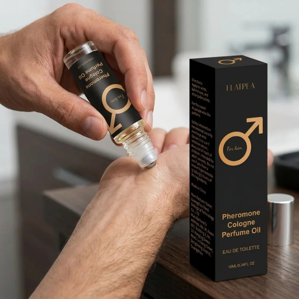 Men's Roll-on Pheromone Fragrance Long Lasting Perfume Dating Fragrant Perfumes Cologne Fragrance Suitable for Dating and Daily