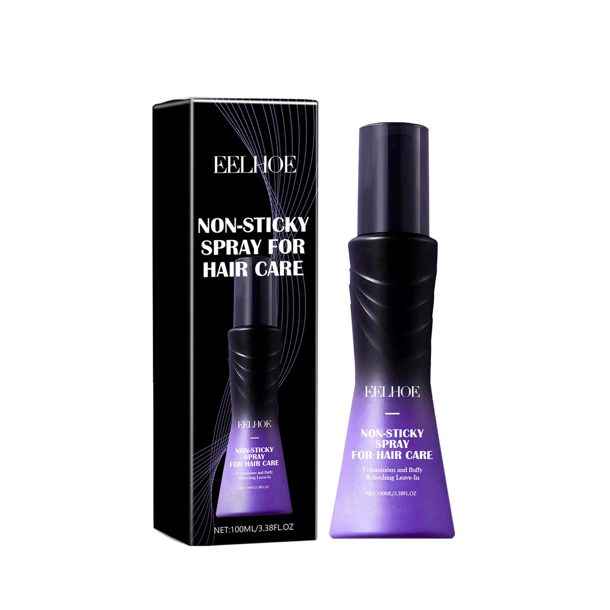 EELHOE Hair Care Spray Anti-Frizz Treatment Strengthening Silky Hair Repair Soft and Shine Dry Hair Spray Fluffy Styling Spray