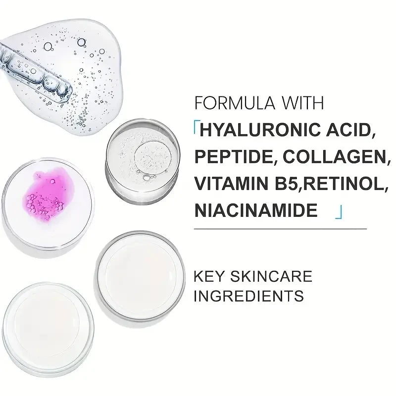 50g Collagen Retinol Stem Cell Day and Night Moisturizing Cream Retinol Niacinamide Hyaluronic Acid Improves Skin Elasticity Moisturizing and Nourishing