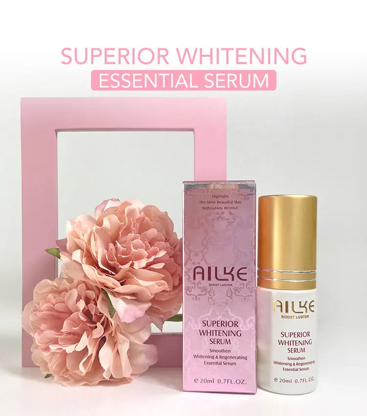 AILKE Superior Lighten Vitamin C Face Serum, Moisturizes, Hydration, Remove Hyperpigmentation, Black Spots, Freckles, Clean Skin