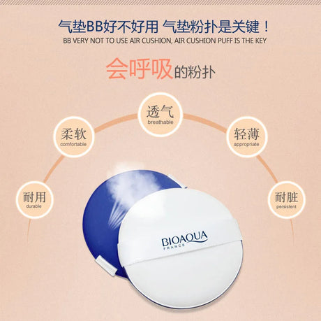 BIOAQUA 1pc Air Cushion BB Cream Isolation BB Nude Concealer Oil Control Moisturizing Liquid Foundation CC Cream (Random Brand)