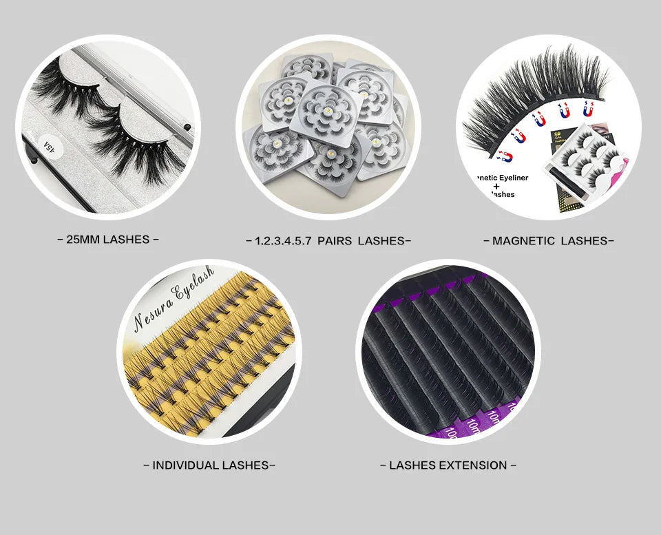 Natural Mink Lashes High Quality Fashion Classic Soft Full Strip Lashes Makeup 12mm Short Mink Eyelashes