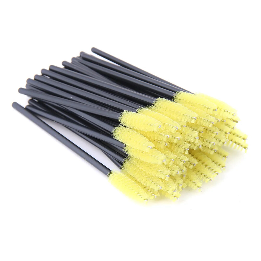 5/50Pcs Eyelashes Makeup Brushes Professional Mascara Wands Applicator Spoolers Eye Lashes Cosmetic Brush Makeup Tool