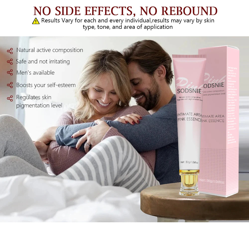 Body Whitening Cream Private Parts Bleach Arm Knees Lip Dark Skin Brighten Melanin Intimate Area Pink Essence Moisturizing Care