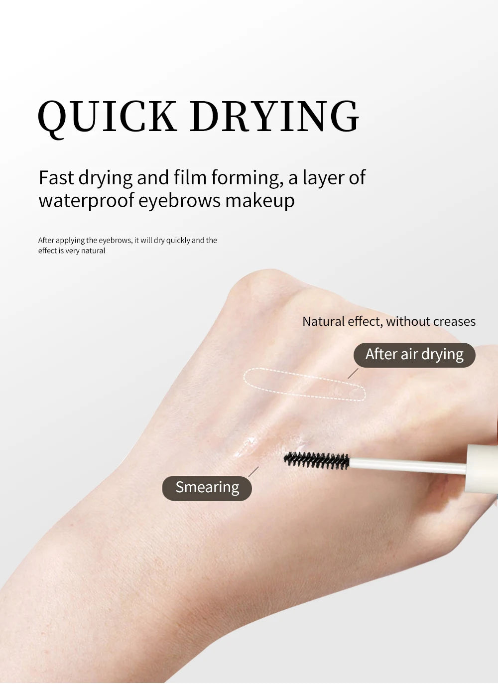 NICEFACE Eyebrow Styling Gel Waterproof Transparent Eyebrow Wax Set Brow Gel For Eyebrow Long-lasting Makeup Eyebrow Sculpt Soap