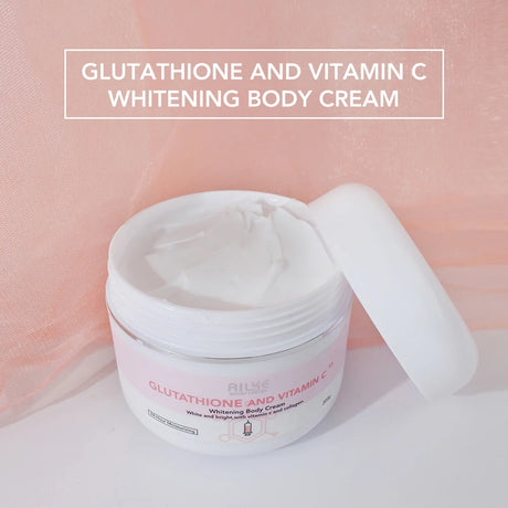 AILKE Glutathione & Vitamin C Kit, With Whitening Lotion, Moisturizing Cream, Lightening Soap, Spa Oil, Glowing Body Cream