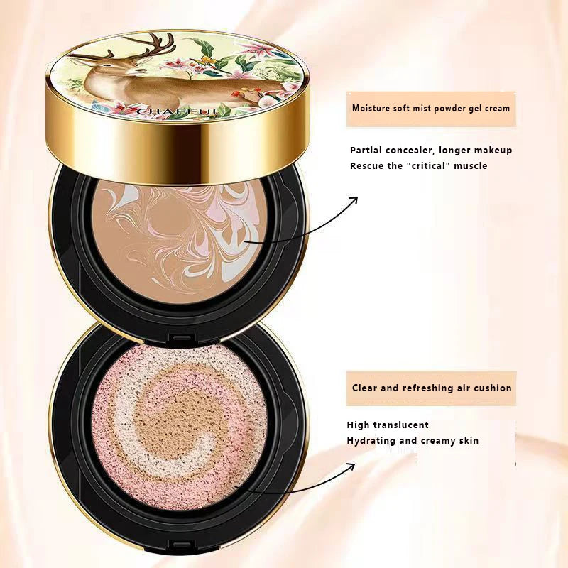 3 Colors Zero Flaw Air Cushion BB Cream Moisturizing Concealer Liquid Foundation Upgrade Strong Isolation Bare Makeup CC Cream