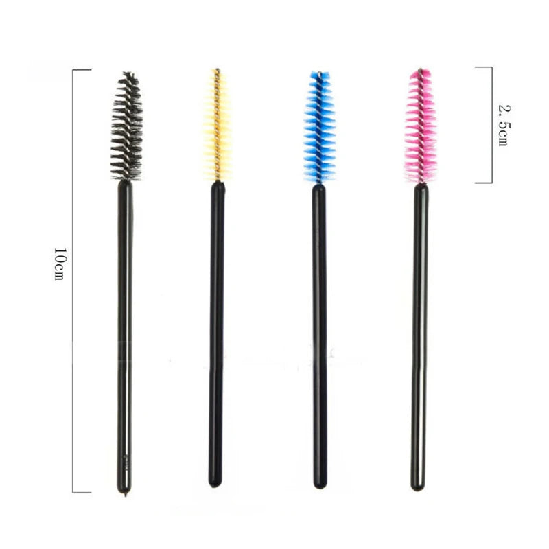 5/50 Pcs Crystal Mascara Wands Eyelash Brush Spoolies For Eye Lash Extension Eyebrow And Makeup Crystal Makeup Tools