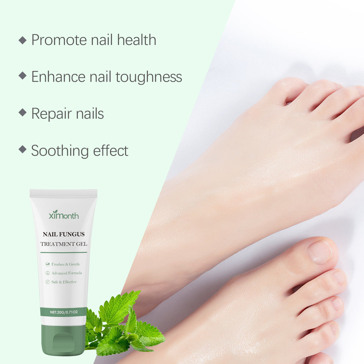 Nail Fungal Treatment Ointment Anti Infection Paronychia Onychomycosis Soft Hand Feet Toenail Repair Damaged Health Care Cream