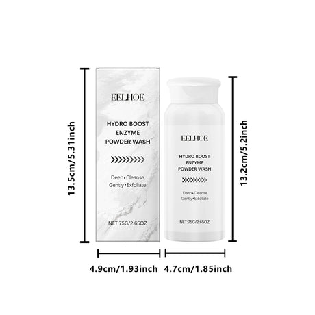 Enzyme Face Powder Wash Skin Oil Control Clean Facial Pores Remove Blackheads Pimples Refreshed Enzyme Face Cleanses Flour