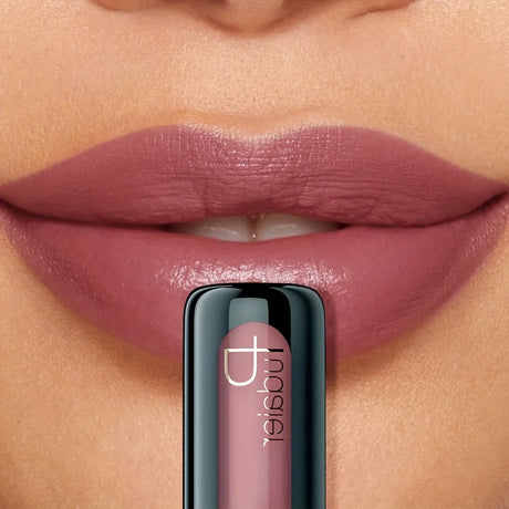 1pc Matte Velvet Lip Gloss, Highly Saturated Liquid Lip Mud, Non-Stick Long Lasting, All Skin Tones Compatible, 5 Shades Mixed P