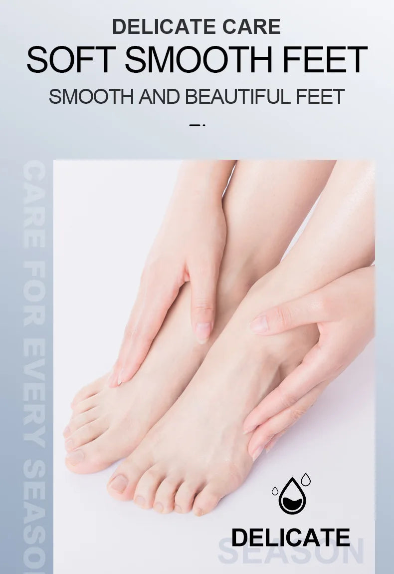 SADOER Exfoliating Feet Mask Exfoliating Foot Peel Mask Socks Pedicure Peeling Dead Skin Remover Feet Mask Peel Moisturizing