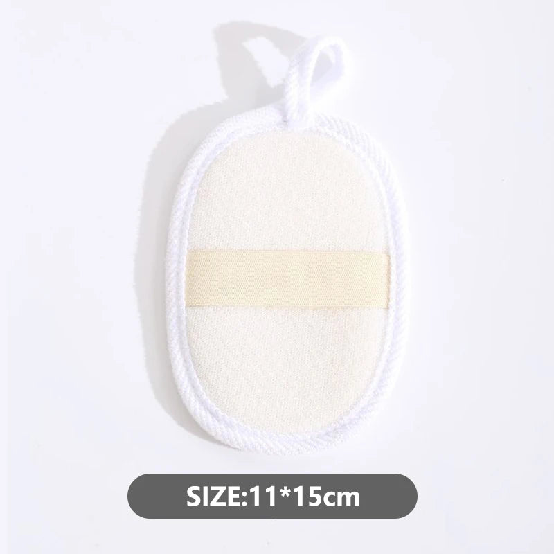 Natural Loofah Sponge Soft Bath Sponges Exfoliating Skin Health Cleaning Tool Bath Shower Brushes Unisex Foam Loofah Bath Brushe