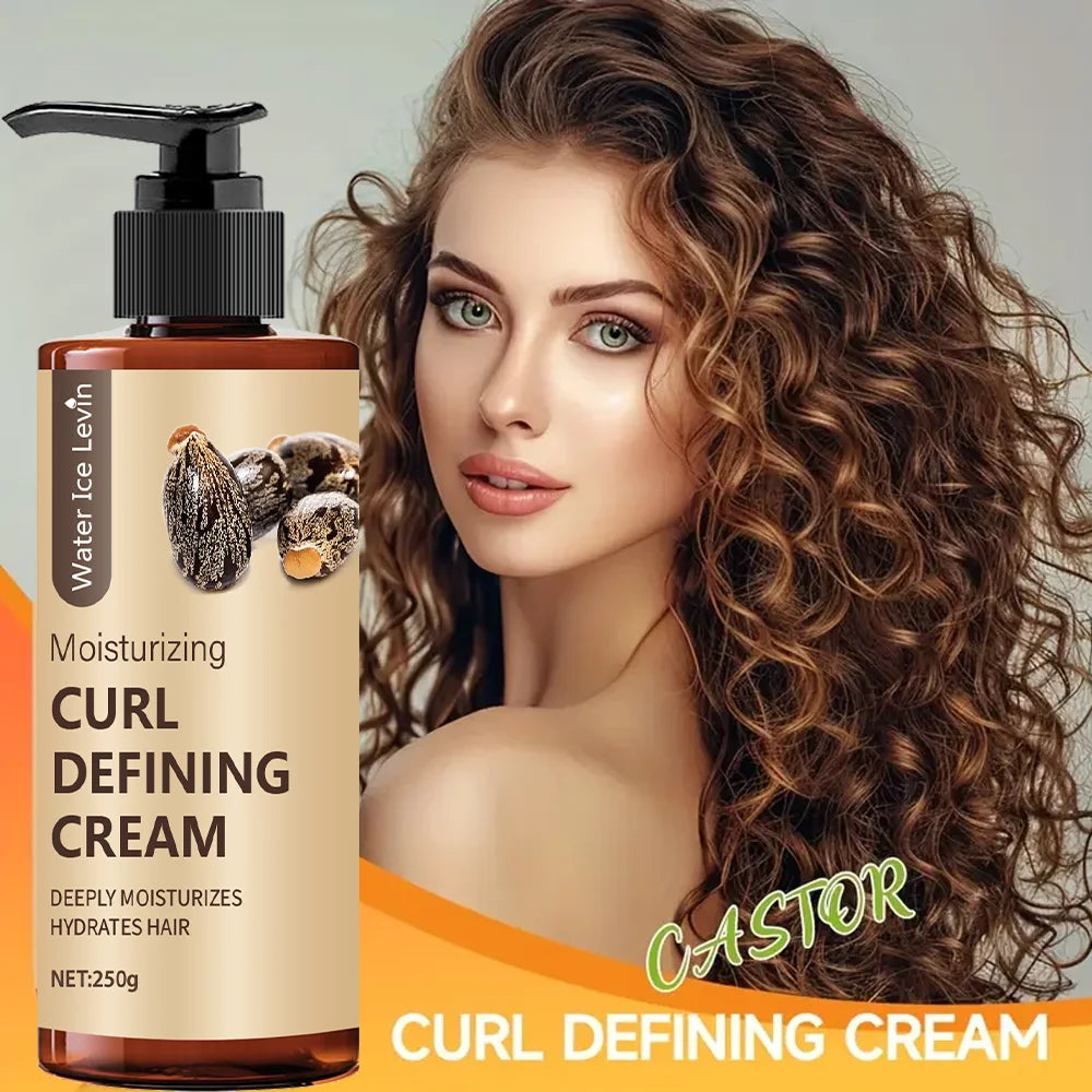 Perm, Latin Curls, Braids, and Curling Styling Cream, Give Hair a Natural, Voluminous, Long-Lasting Style, Moisturize and Nourish, Suitable for Wavy and Curly Hair, and Protect the Hair
