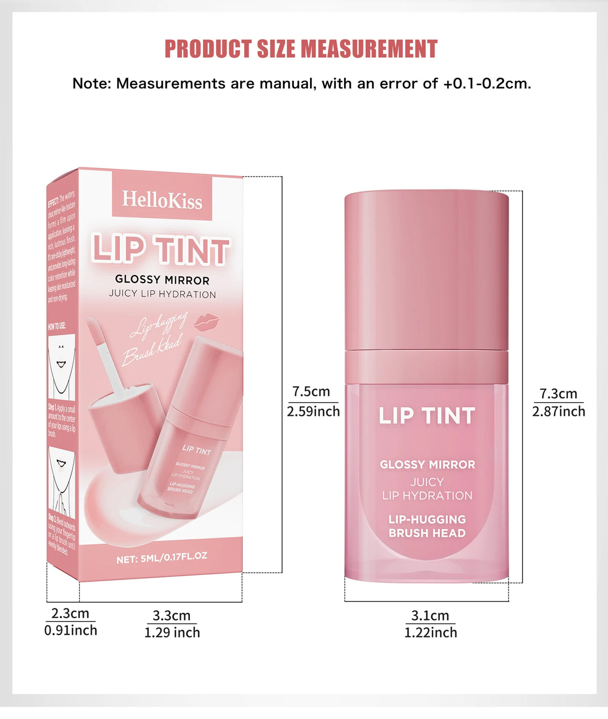 Velvet Lip Gloss Matte Lip Tint Waterproof Non-stick Cup Anti-fade Moisturizing Long Lasting Plump Lip Makeup