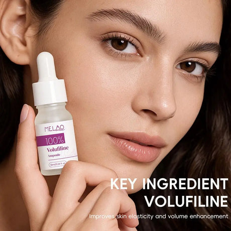 Volufiline Centella Asiatica Serum 10ml Gentle Soothing Moisturizing Facial Ampoule Essence Niacinamide Plumping Fast Absorbing