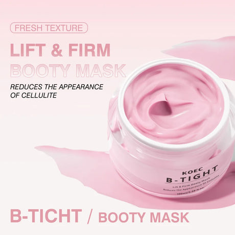 Butt TIGHT Lift Firm Cream - Tighten and Firm Booty, Reduce Loose and Crepey Skin, Firmness, Reduce Cellulite Appearance 100 ml