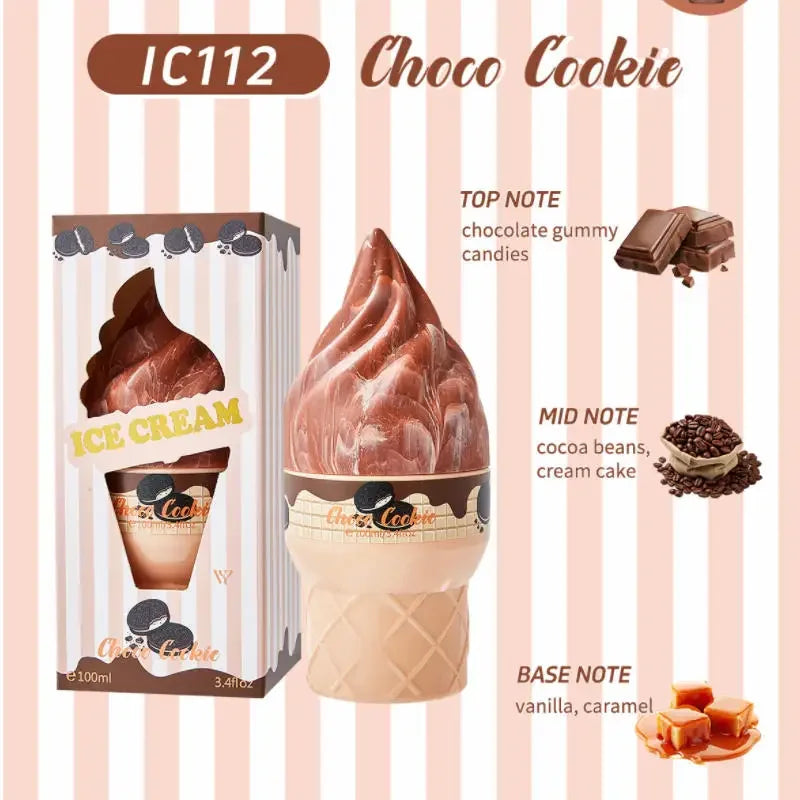 Dreamy Dessert Scent Body Spray Chocolate Cookie Popcorn Fragrance Mist Refreshing Fine Mist Long Lasting Fresh Aroma Daily Gift