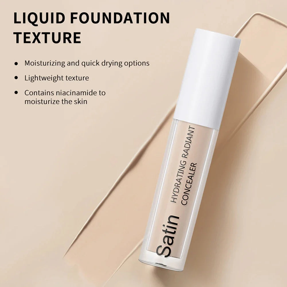 Dark Circles Acne Marks Cover Matte Face Concealer Brighten Skin Tone Repair Makeup Cosmetic for Women Daily
