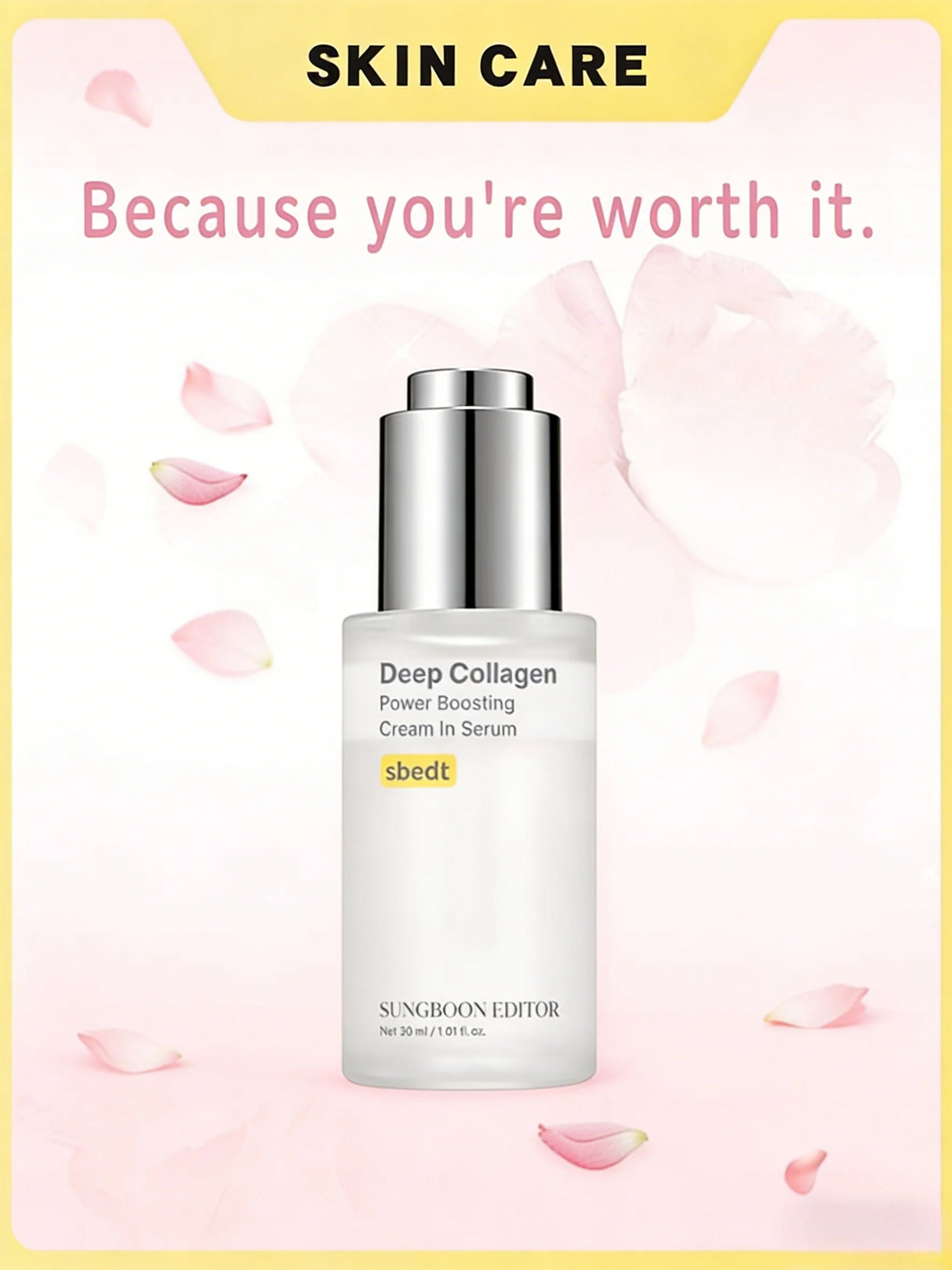 2 Pcs/1 Pcs Sungboon Editor Deep Collagen Wrinkle Filler Serum | Volufiline + Collagen + Niacinamide | Firming, Skin Care