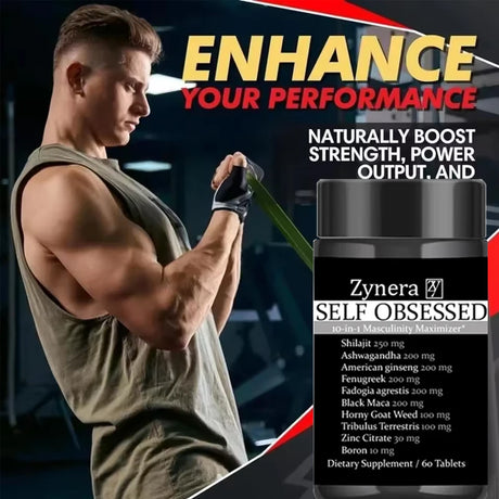 Ashwagandha Shilajit Maca Tablet Pen-is Supplement Anti-oxidation, Immunity,E-rection Capsules for Men