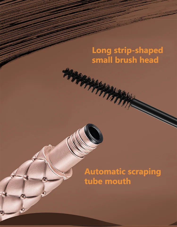 GECOMO Butterfly Flying Volume Mascara Curl Long-lasting Makeup Thin Brush Eyelash Primer Shape