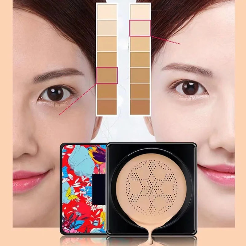 3 Colors Zero Flaw Air Cushion BB Cream Moisturizing Concealer Liquid Foundation Upgrade Strong Isolation Bare Makeup CC Cream
