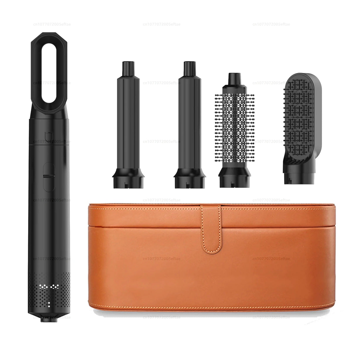 5 in 1 Hair Styler Powerful Fast Drying Ionic Hair Dryer High Speed Hot Comb Brush Set Professional Hair Straightener