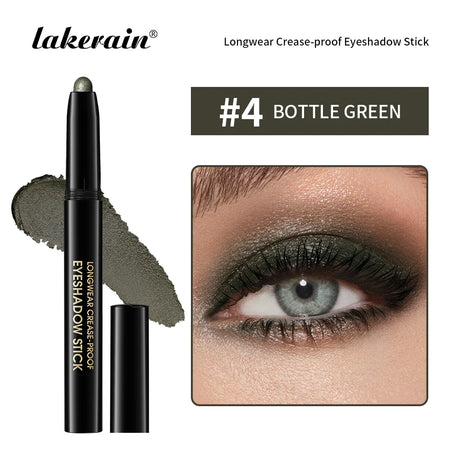 Eyeshadow Liner Sticks Matte & Shimmer Waterproof Metallic Glitter Eye Shadow Highlighter Pencil Eyeshadow Natural Cosmetics