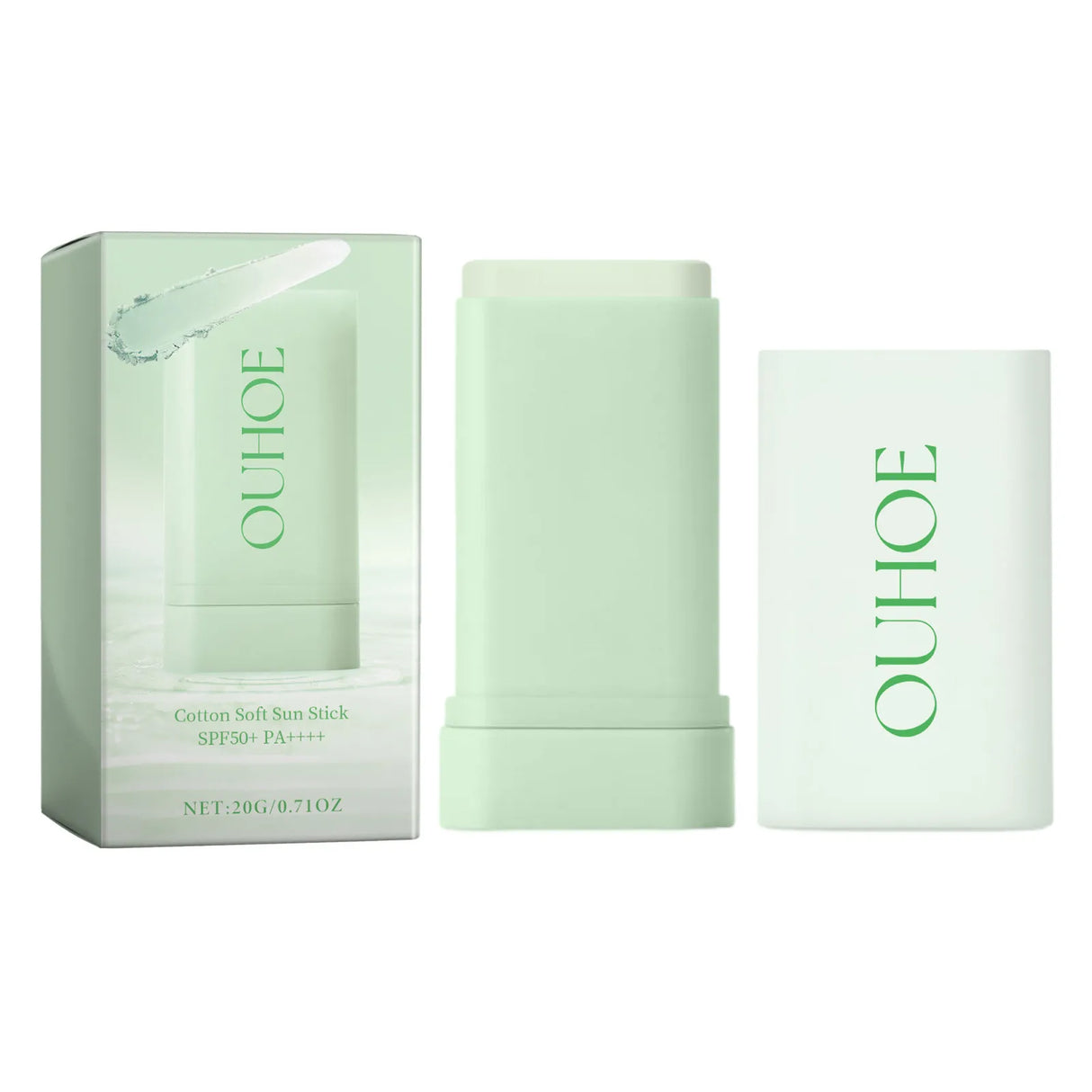 Cotton Soft Sun Stick Protector Solar Matte SPF50 Anti UV Isolation Moisturizer Refresh Lightweight Sunblock Face Body Sunscreen