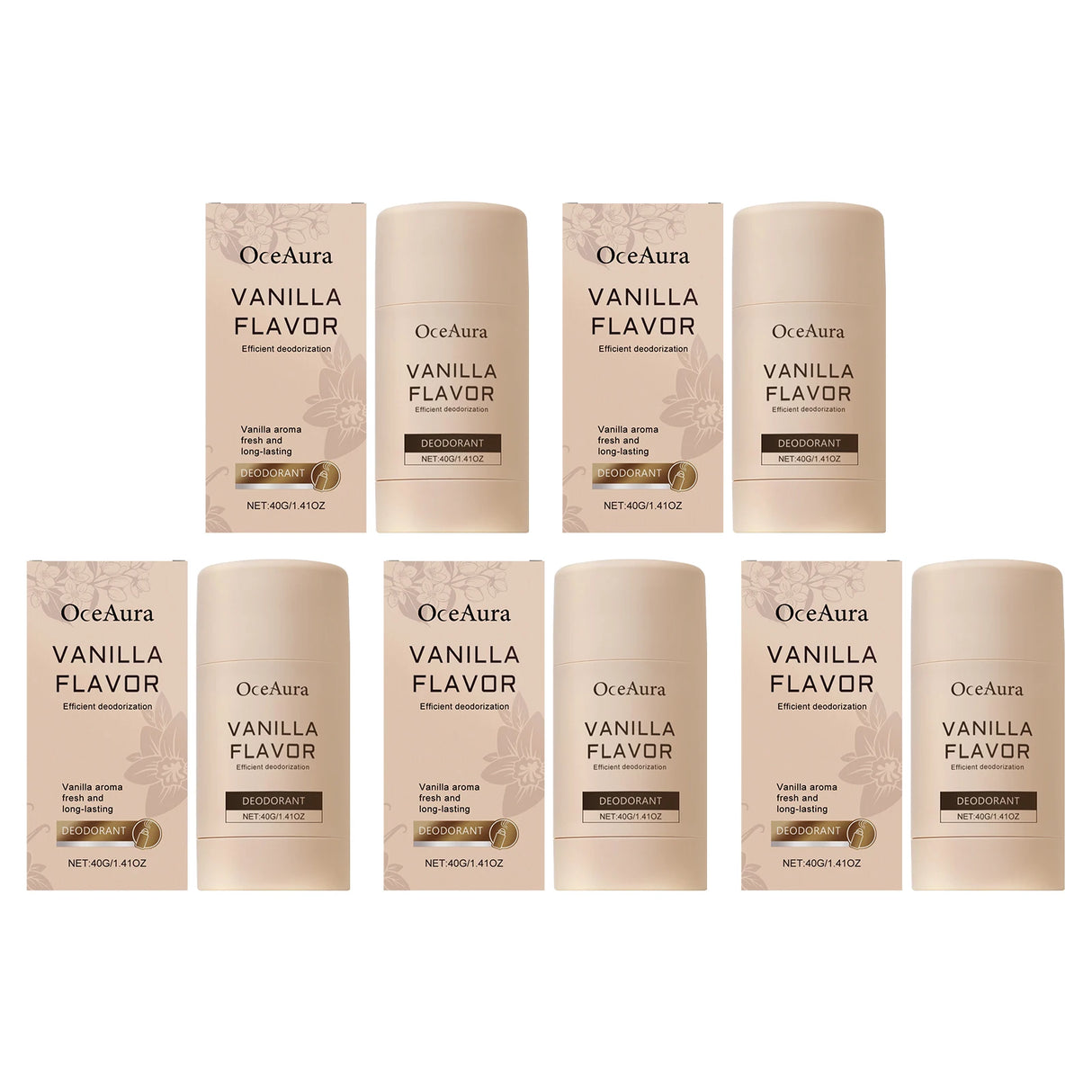 Vanilla Underarm Deodorizing Rod Lighten Odor Armpit Body Fragrance Antiperspirant Natural Moisturize Refreshing Deodorant Stick