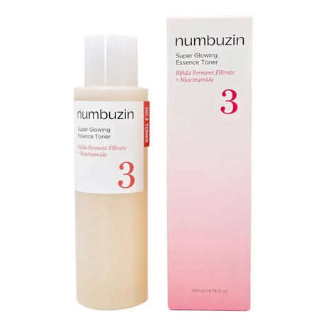 Original Numbuzin No9+ Face Care Collection NAD+ PDRN Glow Boost Toner 5+Glutathione Vitamin Concentrated Essence 3+Bifida Serum