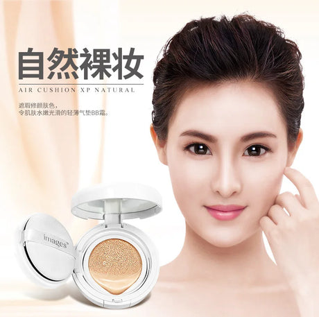 BIOAQUA 1pc Air Cushion BB Cream Isolation BB Nude Concealer Oil Control Moisturizing Liquid Foundation CC Cream (Random Brand)