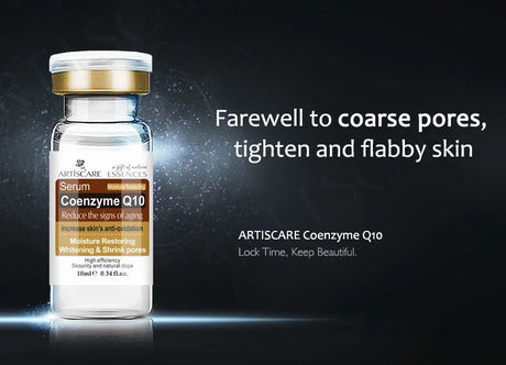 ARTISCARE Coenzyme Q10 Face Serum Shrink Pores Essence Oil Control Moisturizing Cream 3Pcs Skin Care