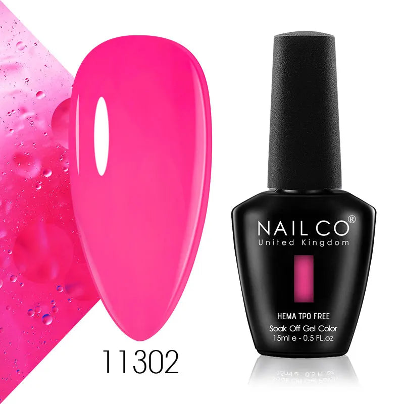 NAILCO 15ml HEMA FREE TPO FREE Top Base Coat Nail Gel Polish Supplies Vernis Semi Permanent Nail Art Manicure Gel Ongle UV Nails