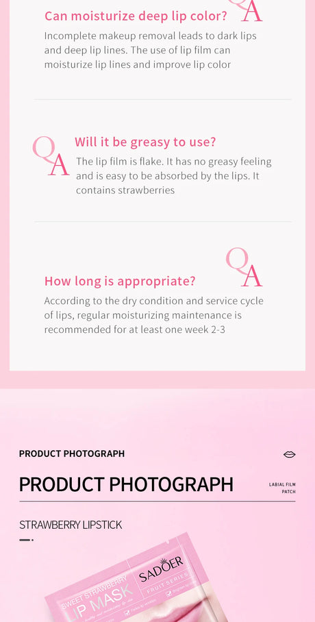 3/5/10/20/30pcs Pink Moisturizing Lips Mask Nourishing Hydrating Crystal Collagen Gel Lip Patches Lip Plumper Sexy Lip Skin Care