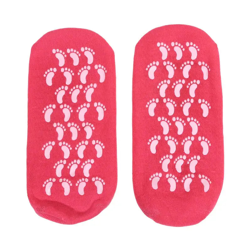 Reusable Silicone Moisturizing Mask Socks Exfoliating Anti Crack Protective Gloves Dry Dead Skin Remover Tools Hand Foot Care