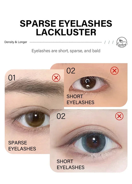 Fast Eyelash Growth Serum Natural Eyelashes Enhancer Longer Thicker Eyebrows Lift Essence Fuller Lashes Eye Care Korean Cosmetic